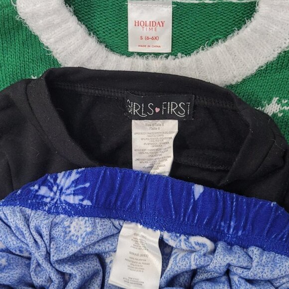 Girls’ Size 6 Bundle | Pink Polo Ralph Lauren Sweatshirt + 4 Tops + 1 Bottom | 5 - Picture 4 of 5